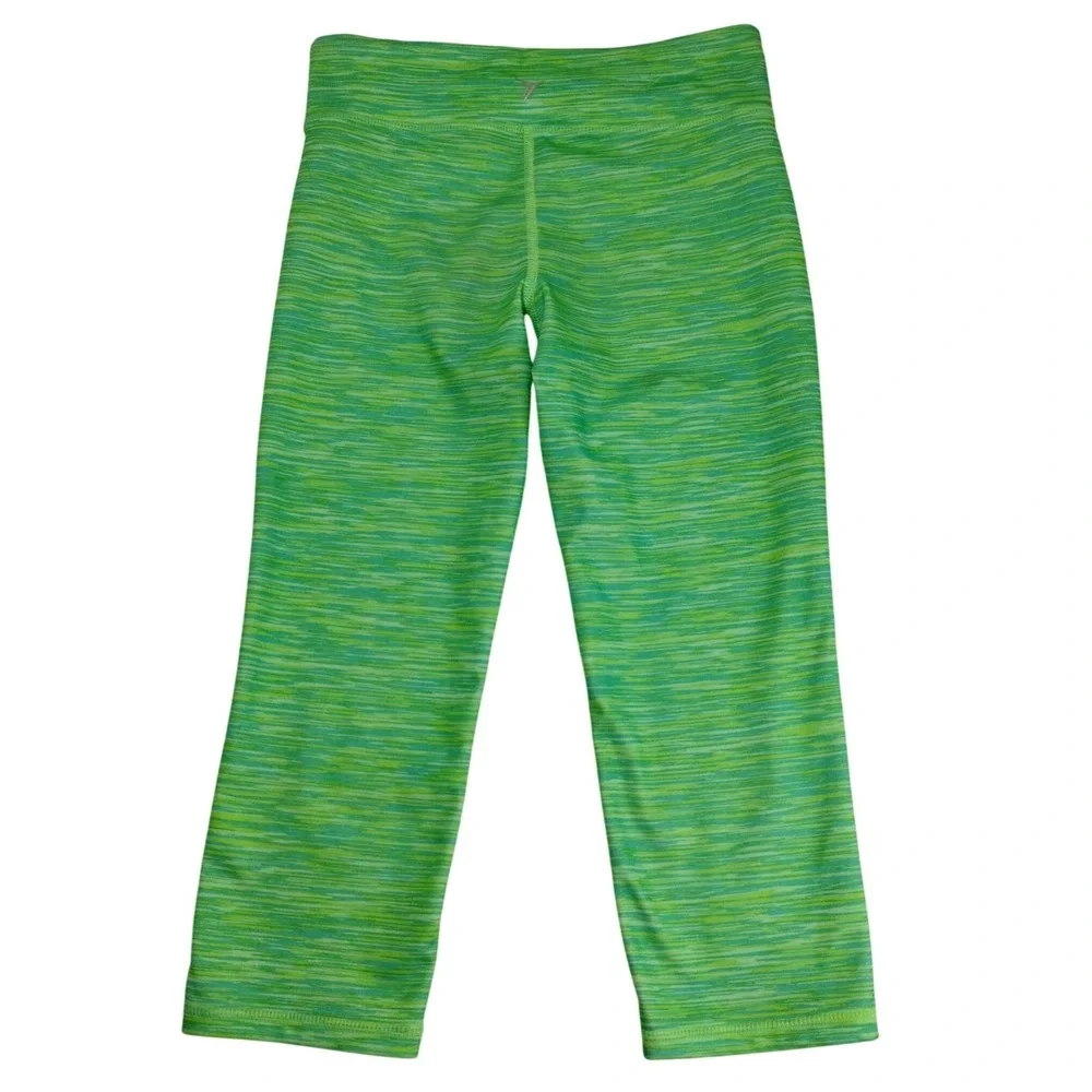 Old Navy Active Go Dry Girls Size Large Green Tank Top‎ Leggings Set Dance Cheer